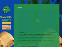 Tablet Screenshot of akvatyna.cz